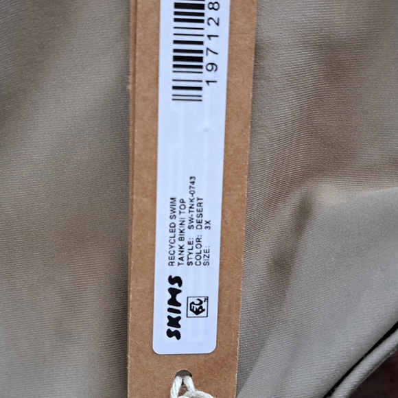 3X SKIMS SWIM TANK BIKINI 2 PIECE SET - Picture 8 of 8